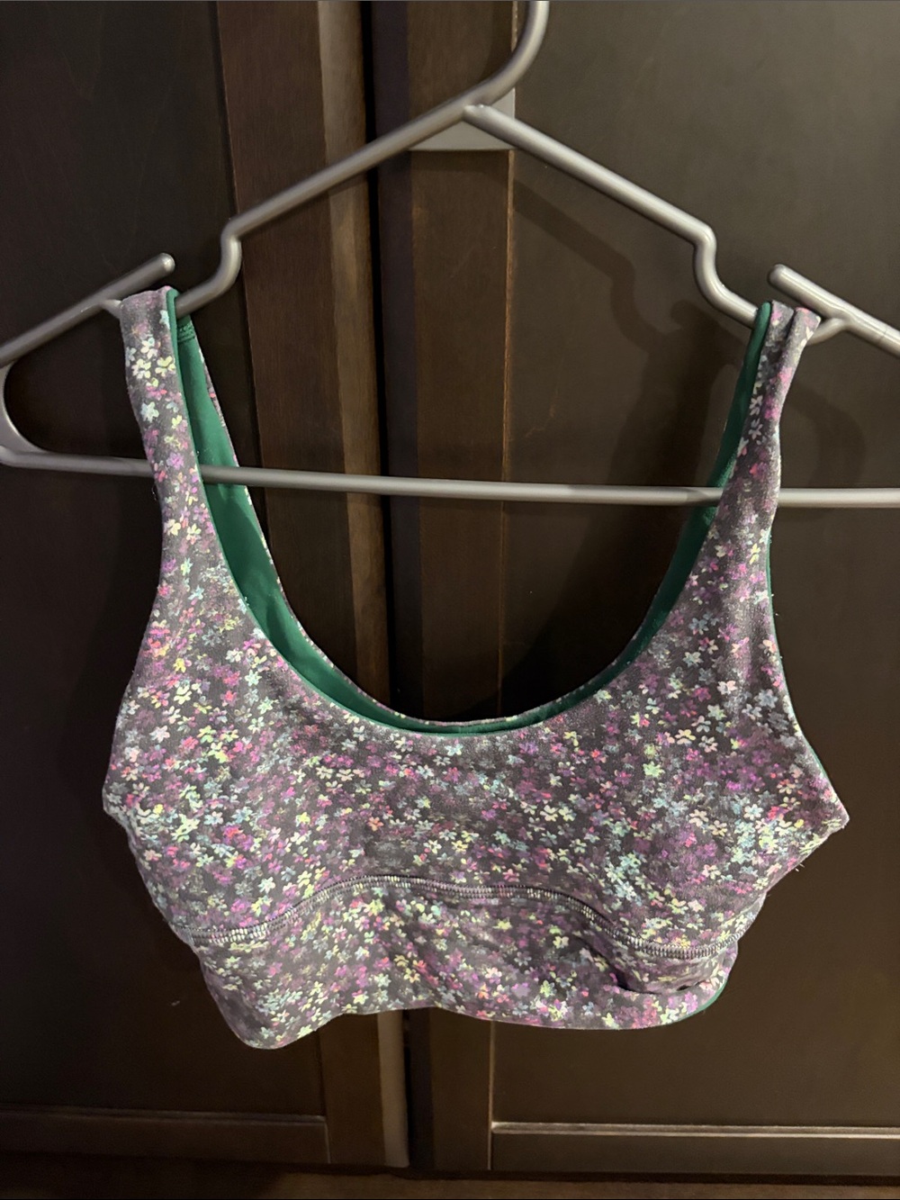 Reversible lululemon align bra - Floral Print/Green Sports Bra